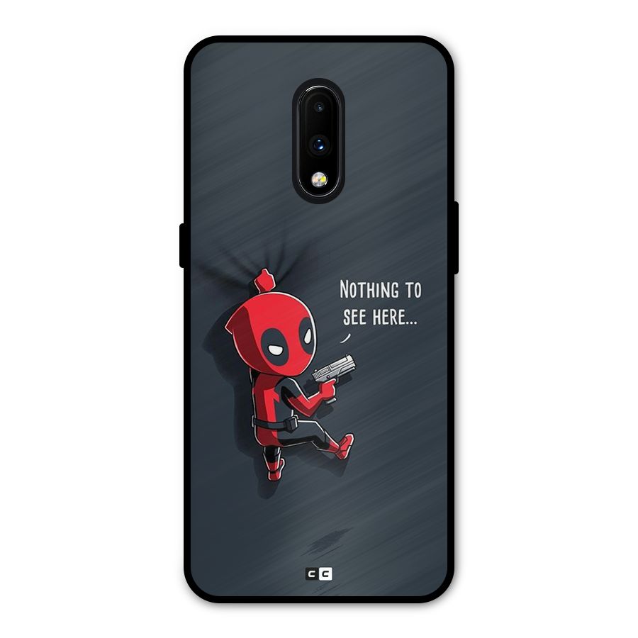 Baby Wade Metal Back Case for OnePlus 7
