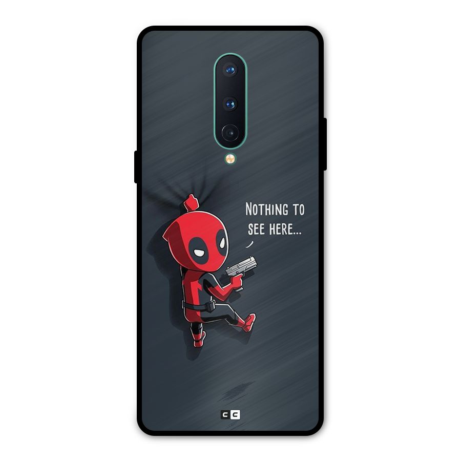 Baby Wade Metal Back Case for OnePlus 8