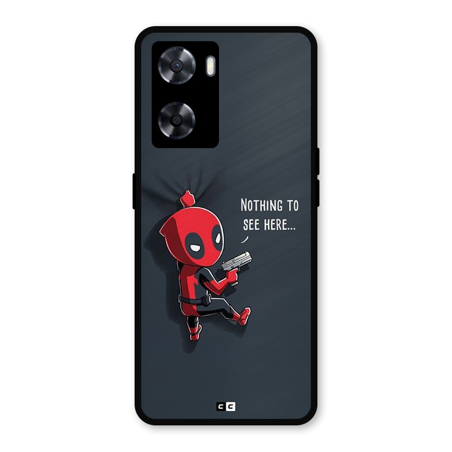 Baby Wade Metal Back Case for OnePlus Nord N20 SE