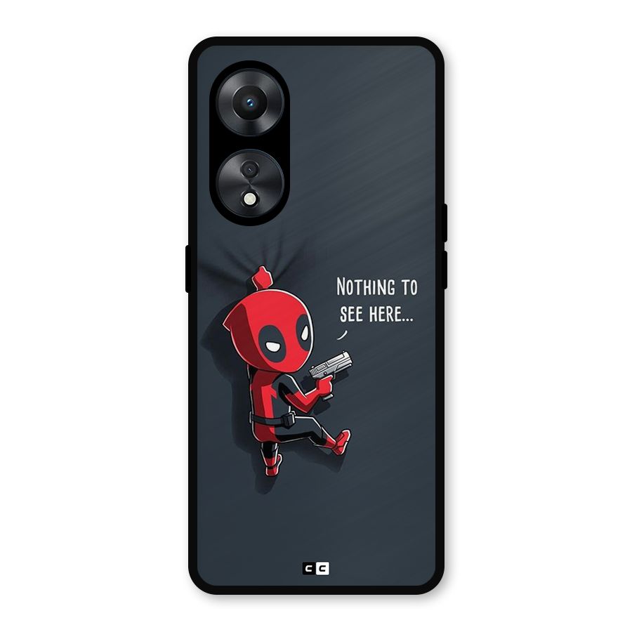 Baby Wade Metal Back Case for Oppo A78