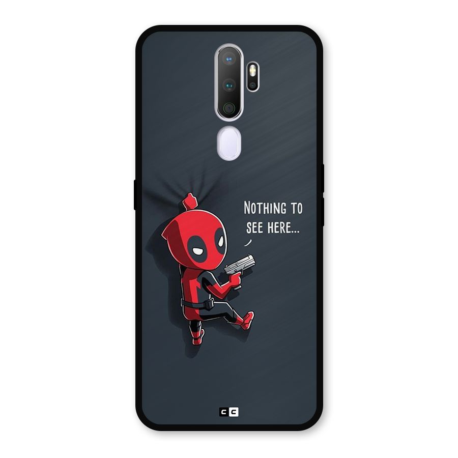 Baby Wade Metal Back Case for Oppo A9 (2020)