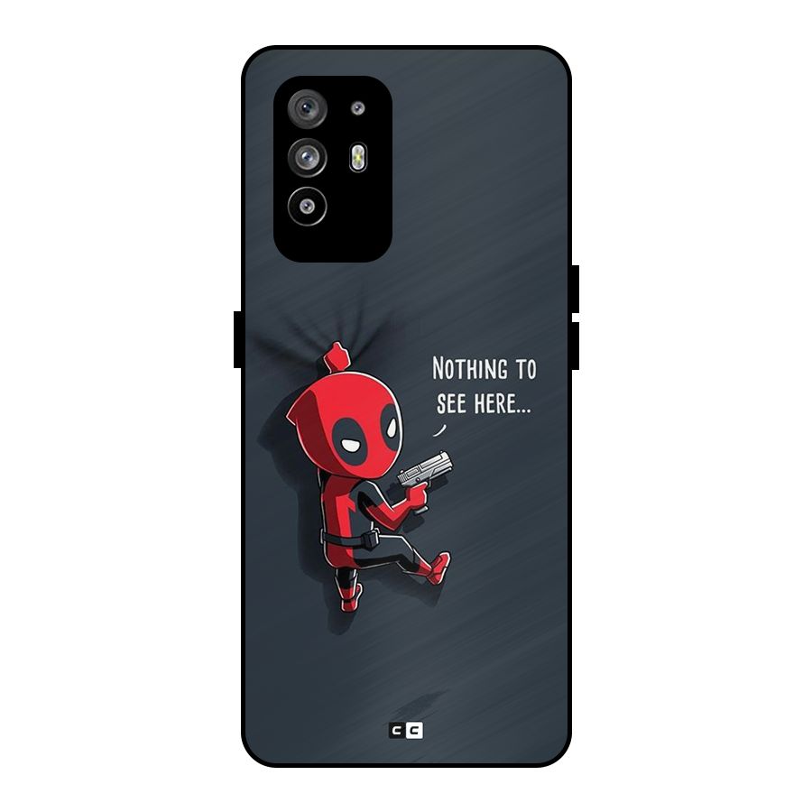 Baby Wade Metal Back Case for Oppo F19 Pro Plus 5G