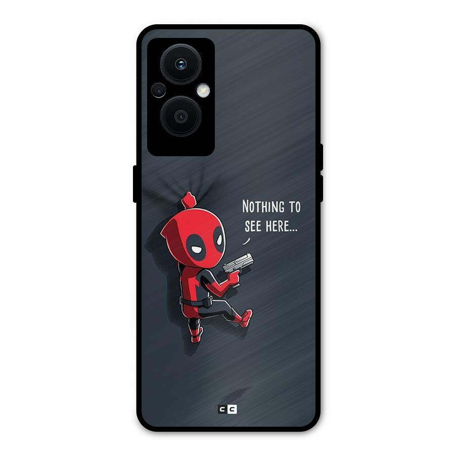Baby Wade Metal Back Case for Oppo F21 Pro 5G