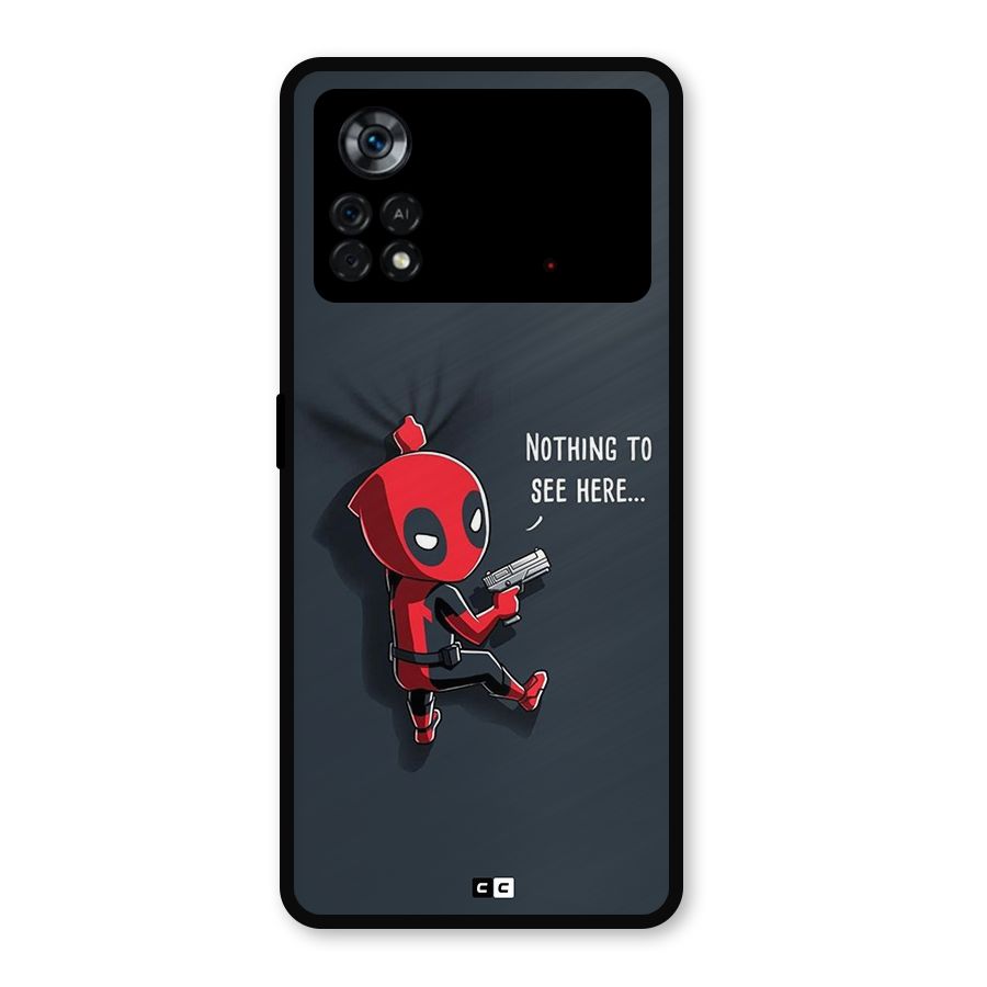 Baby Wade Metal Back Case for Poco X4 Pro 5G