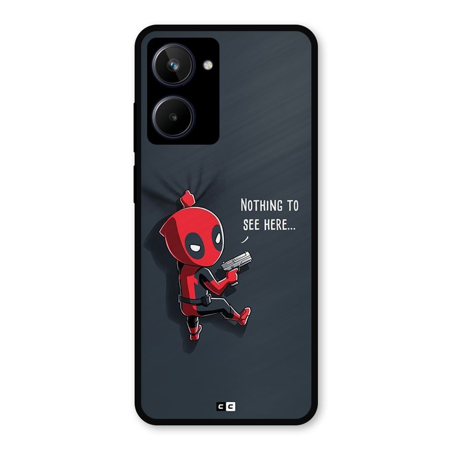Baby Wade Metal Back Case for Realme 10
