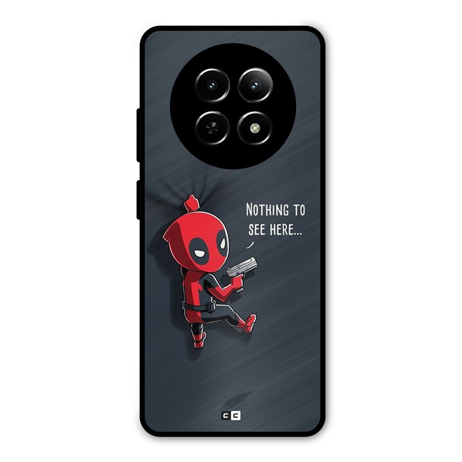 Baby Wade Metal Back Case for Realme 12x 5G