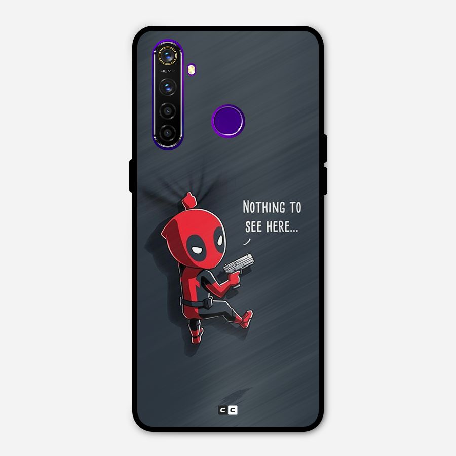 Baby Wade Metal Back Case for Realme 5 Pro