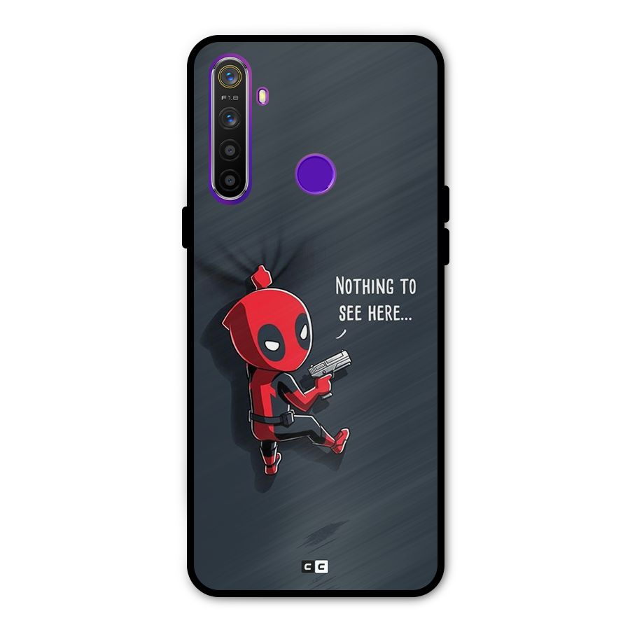 Baby Wade Metal Back Case for Realme 5i