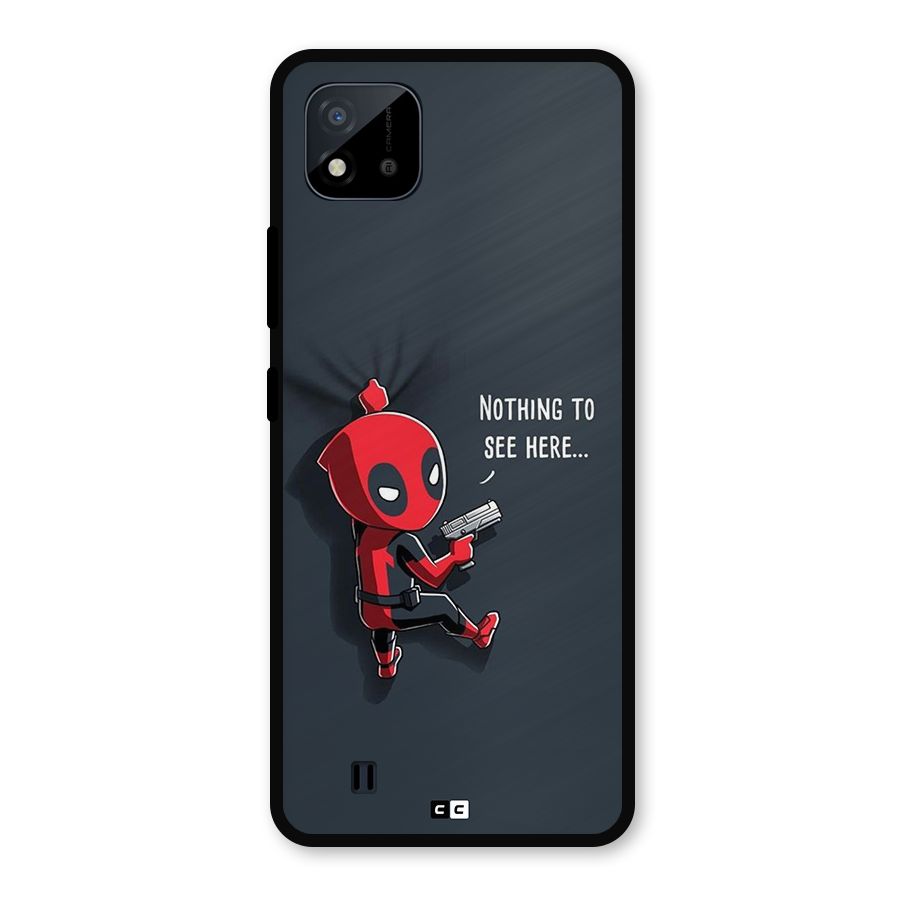 Baby Wade Metal Back Case for Realme C11 2021