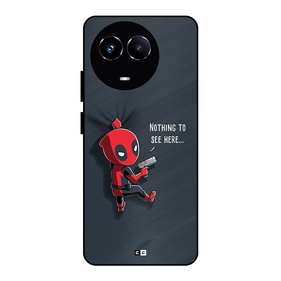 Baby Wade Metal Back Case for Realme Narzo 60X