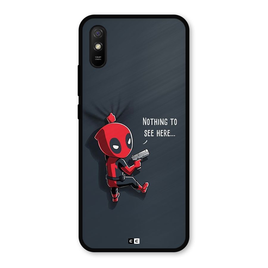 Baby Wade Metal Back Case for Redmi 9i
