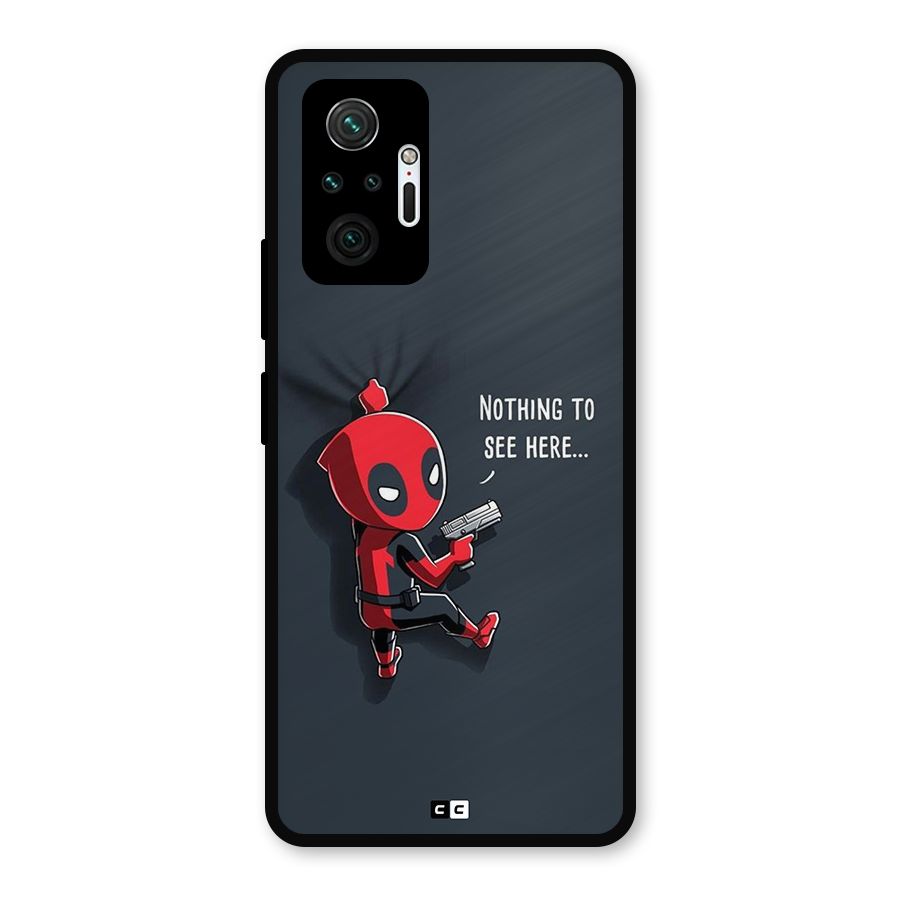 Baby Wade Metal Back Case for Redmi Note 10 Pro Max