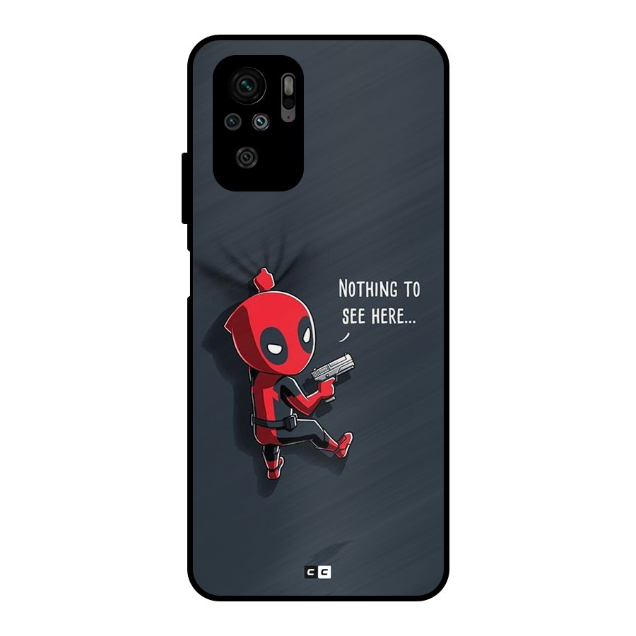 Baby Wade Metal Back Case for Redmi Note 11 SE