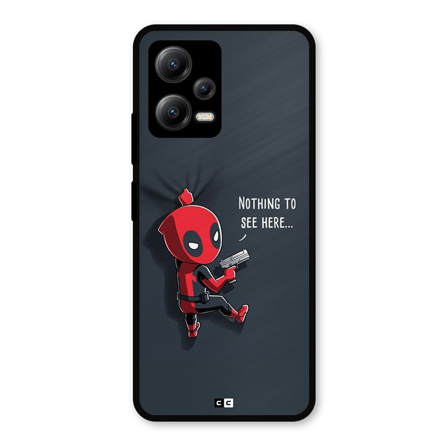 Baby Wade Metal Back Case for Redmi Note 12 5G
