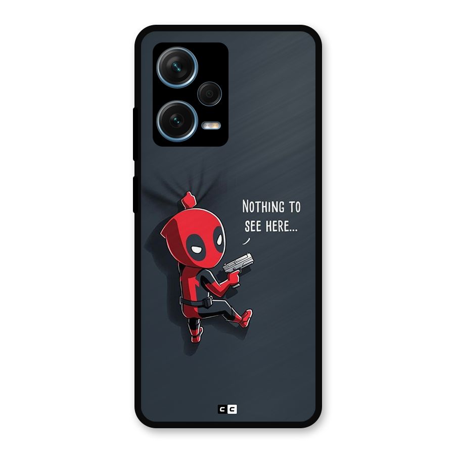 Baby Wade Metal Back Case for Redmi Note 12 Pro Plus 5G