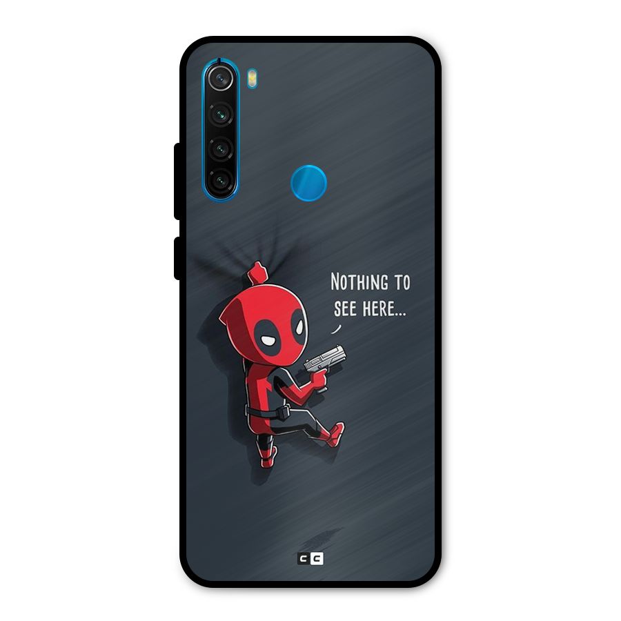 Baby Wade Metal Back Case for Redmi Note 8