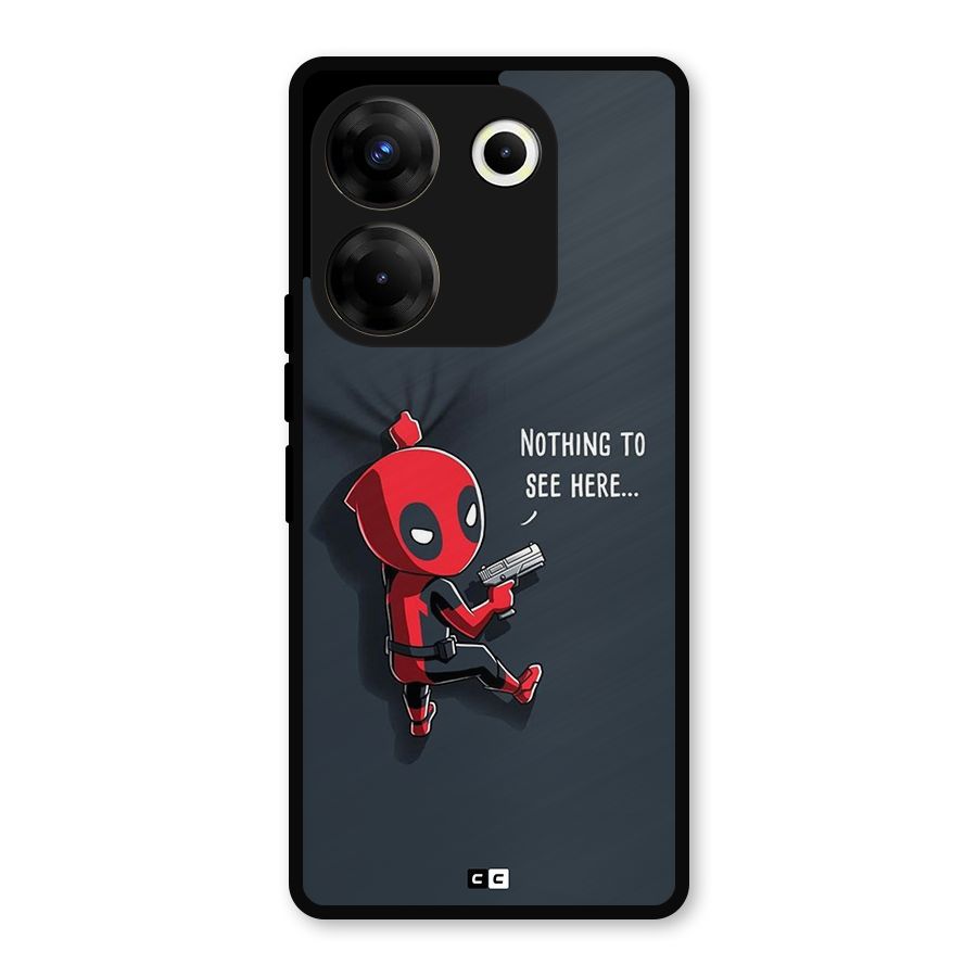 Baby Wade Metal Back Case for Tecno Camon 20 Pro