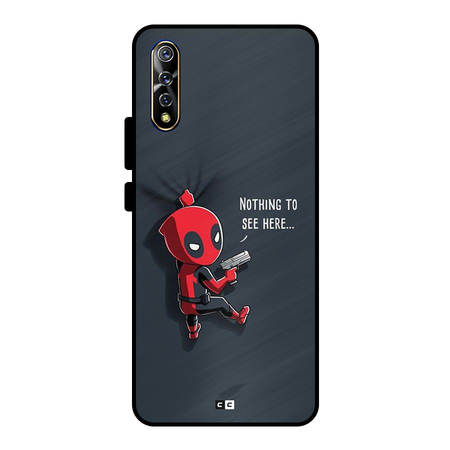 Baby Wade Metal Back Case for Vivo S1