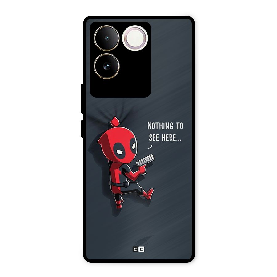 Baby Wade Metal Back Case for Vivo T2 Pro