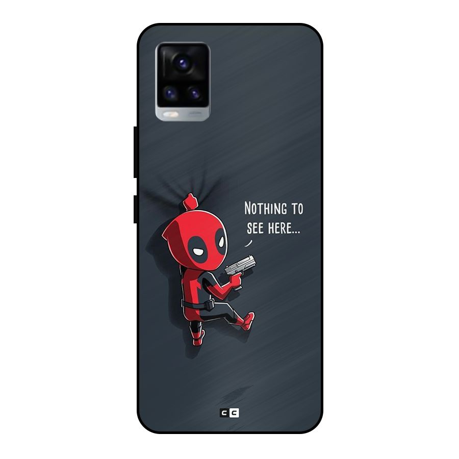 Baby Wade Metal Back Case for Vivo V20 2021