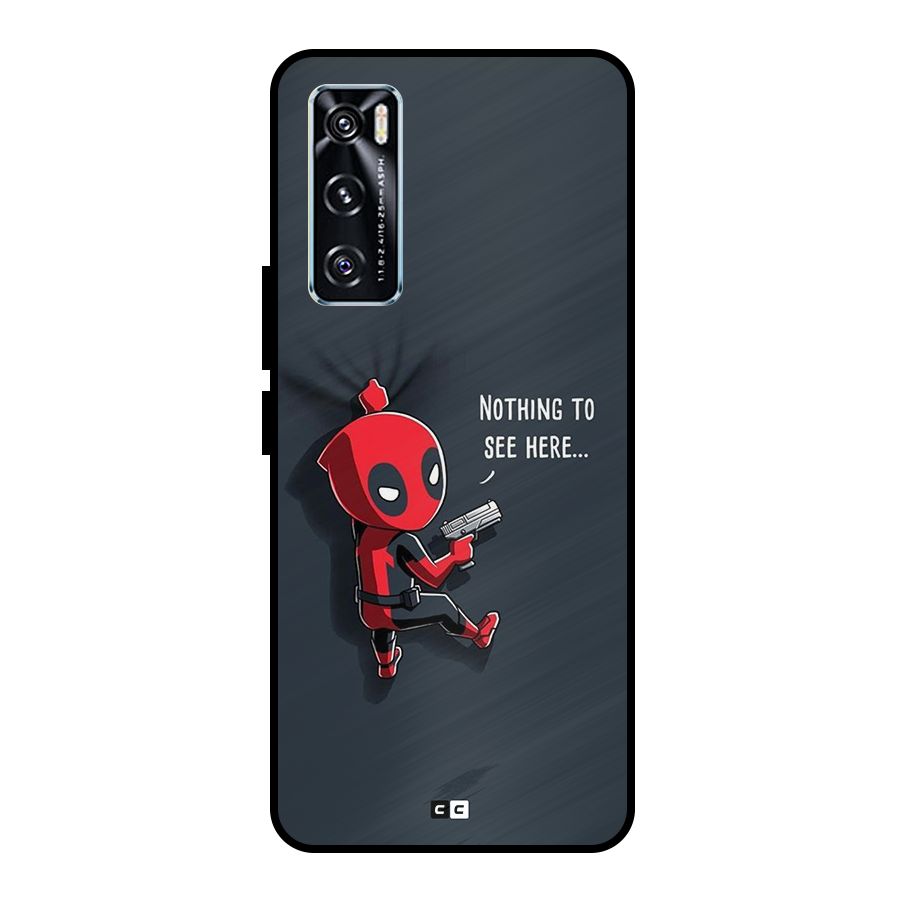 Baby Wade Metal Back Case for Vivo V20 SE
