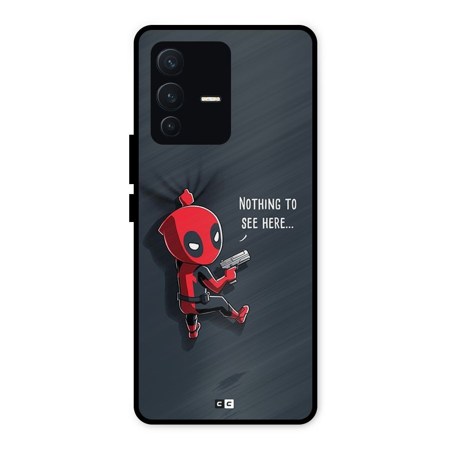 Baby Wade Metal Back Case for Vivo V23 5G
