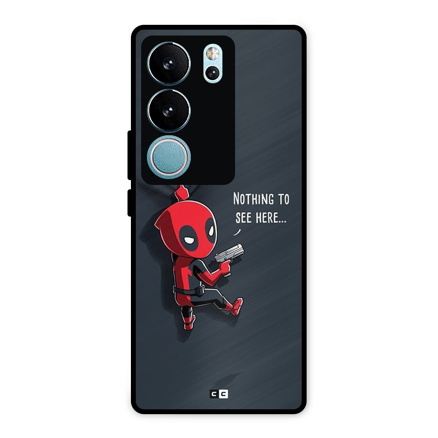 Baby Wade Metal Back Case for Vivo V29 Pro