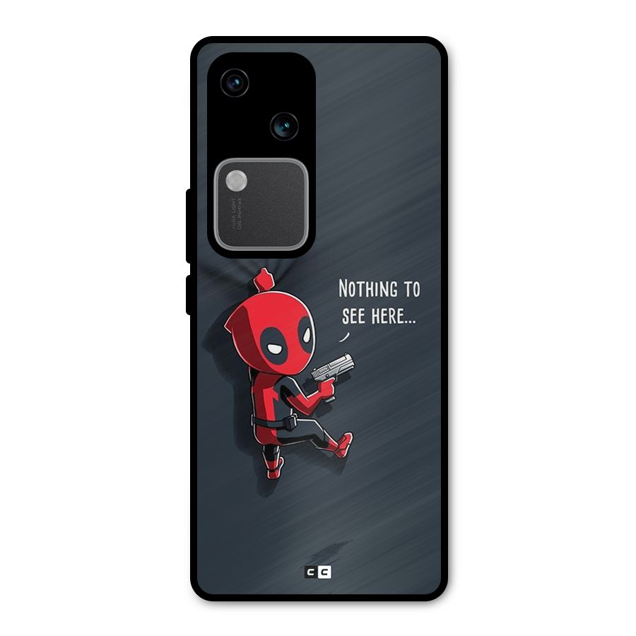 Baby Wade Metal Back Case for Vivo V30