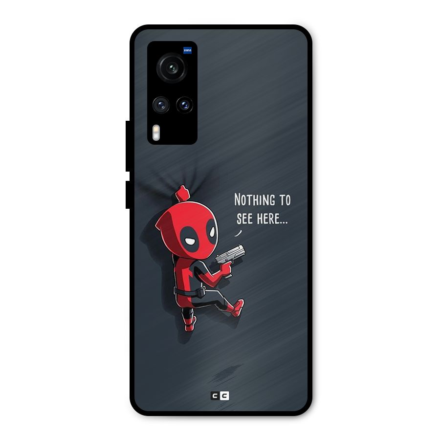 Baby Wade Metal Back Case for Vivo X60
