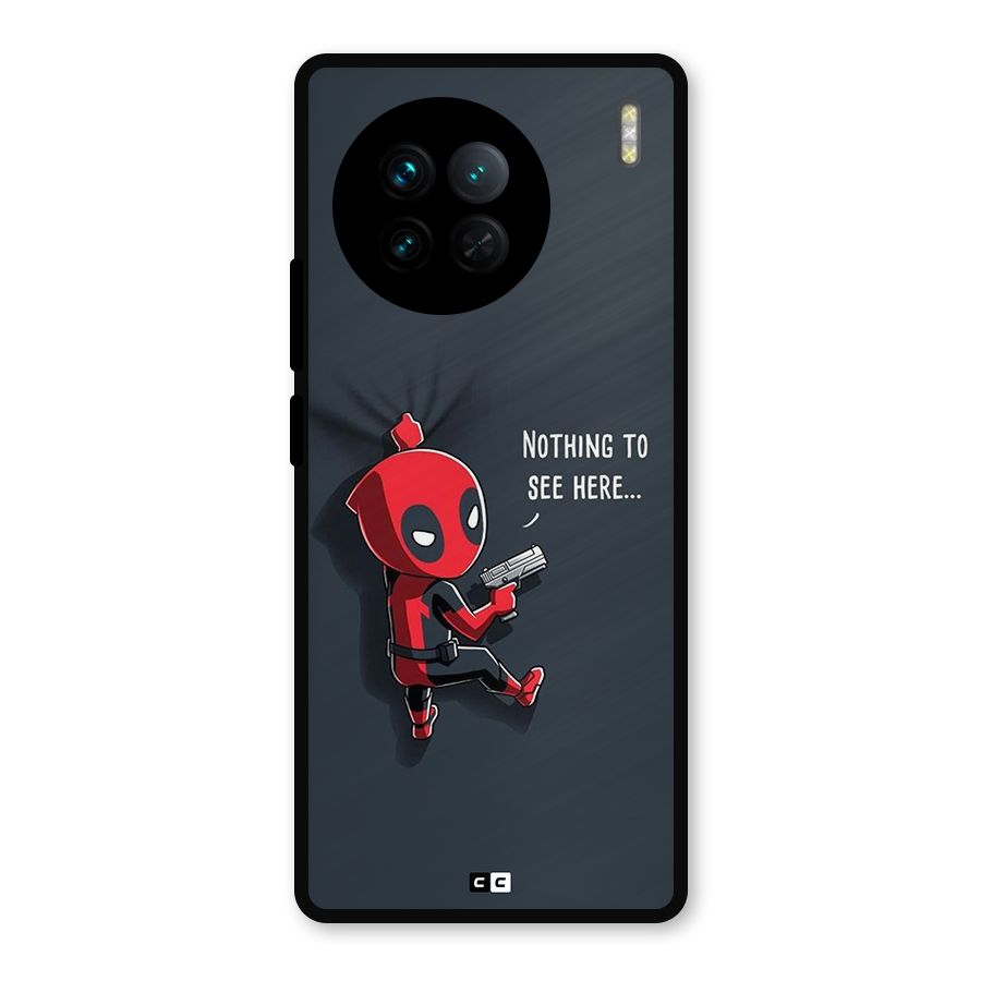 Baby Wade Metal Back Case for Vivo X90