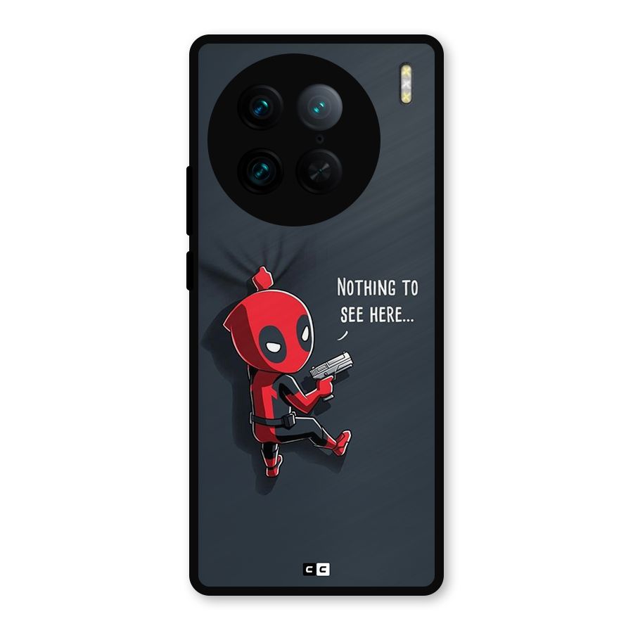 Baby Wade Metal Back Case for Vivo X90 Pro