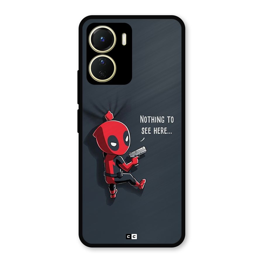 Baby Wade Metal Back Case for Vivo Y16
