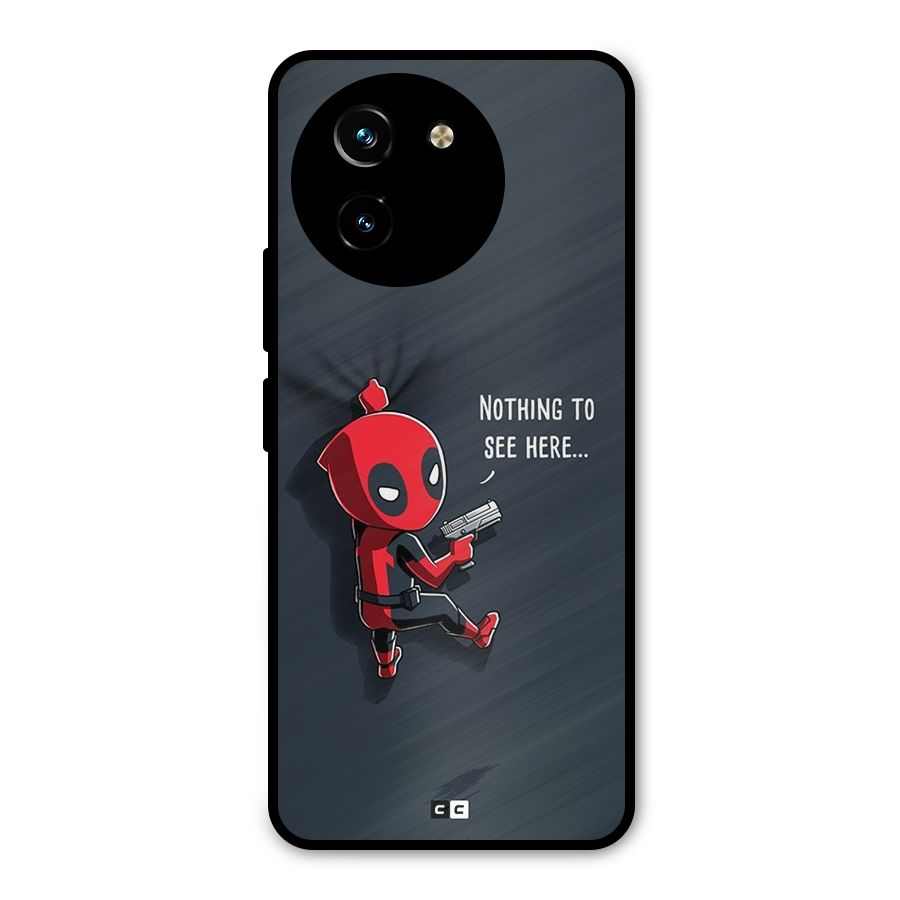 Baby Wade Metal Back Case for Vivo Y200i
