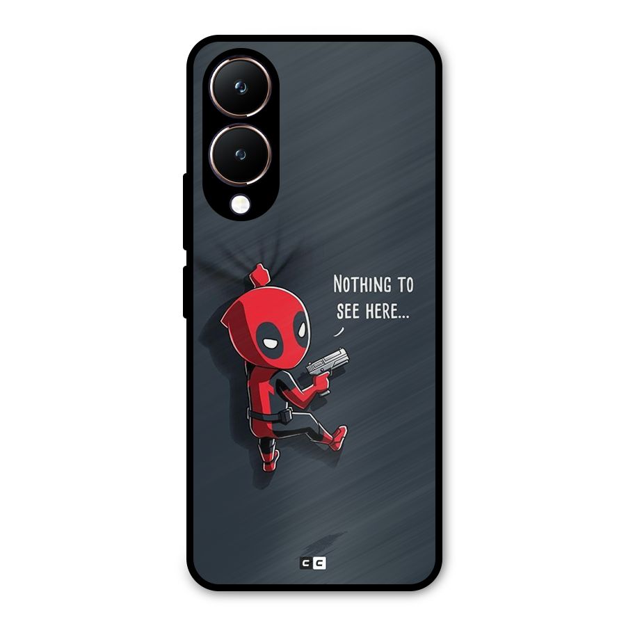 Baby Wade Metal Back Case for Vivo Y28