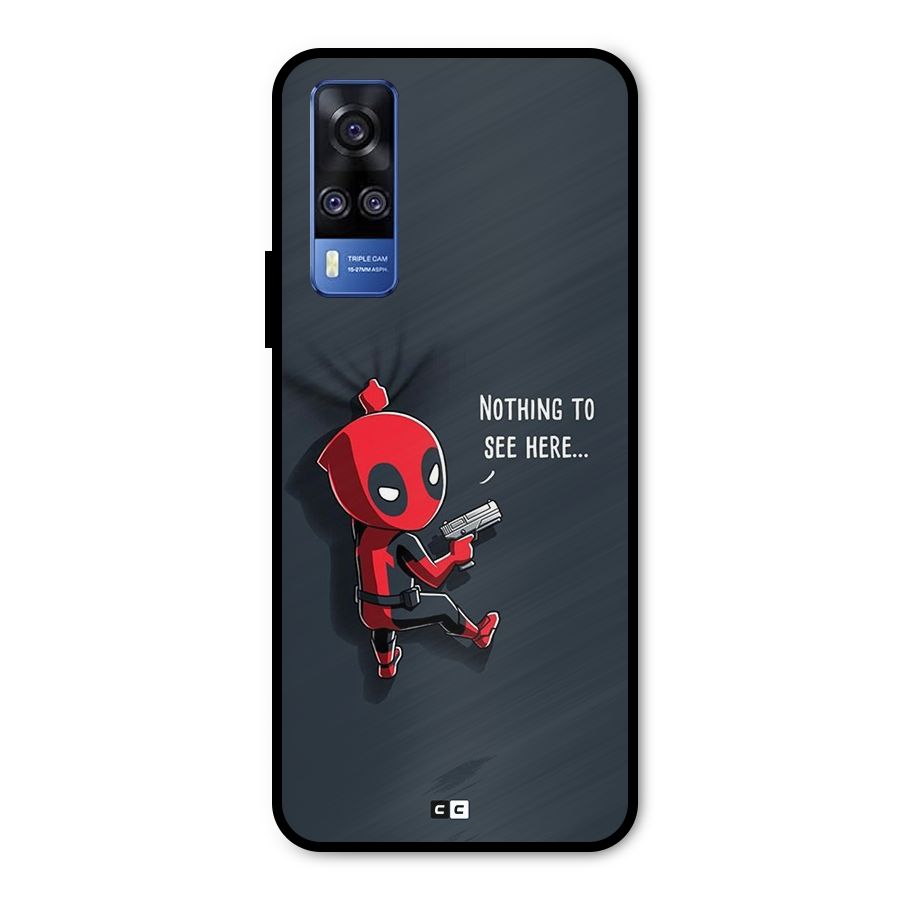 Baby Wade Metal Back Case for Vivo Y31