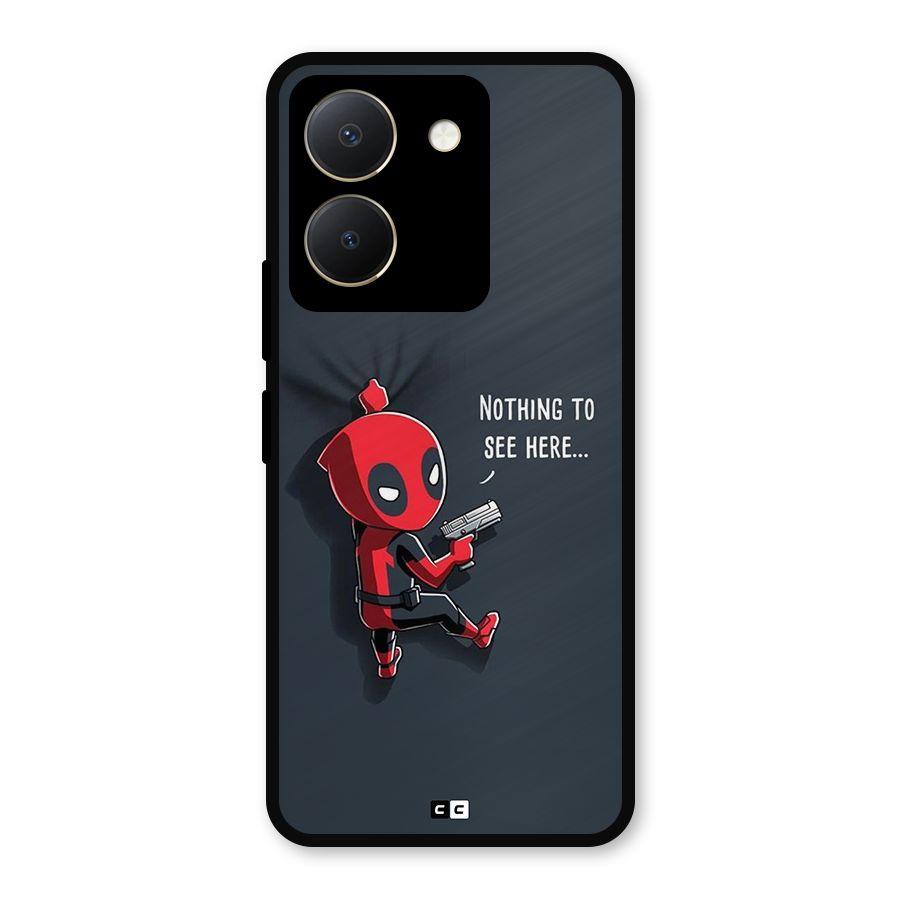 Baby Wade Metal Back Case for Vivo Y36