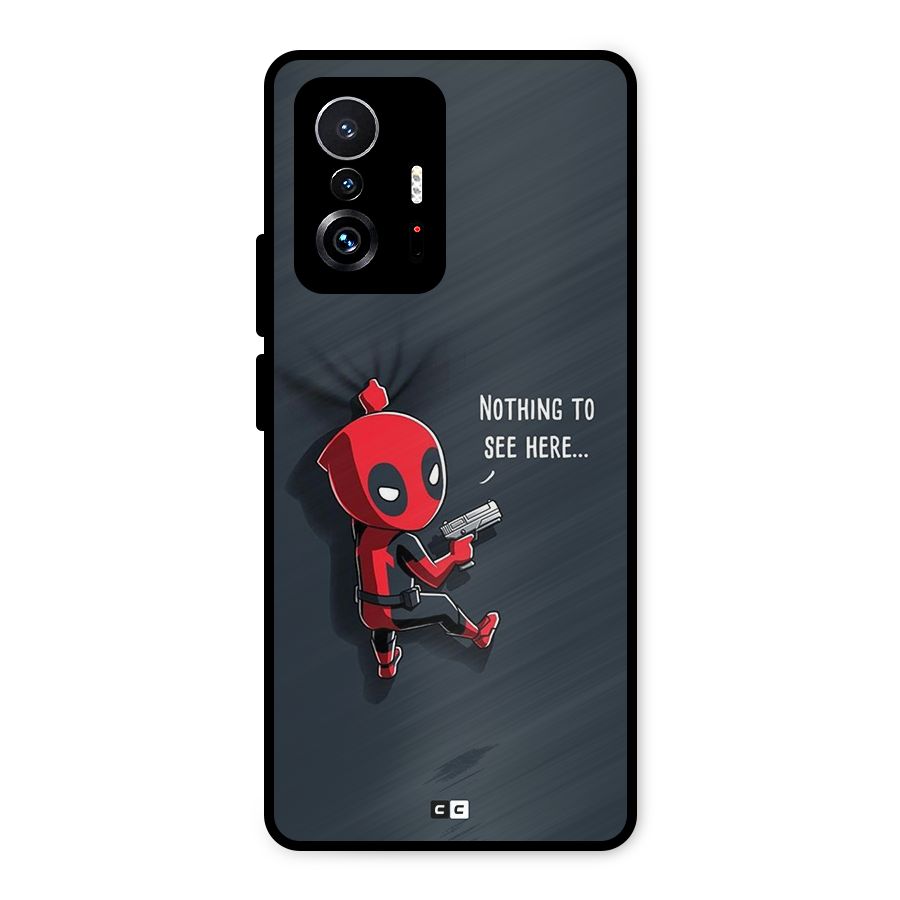 Baby Wade Metal Back Case for Xiaomi 11T Pro
