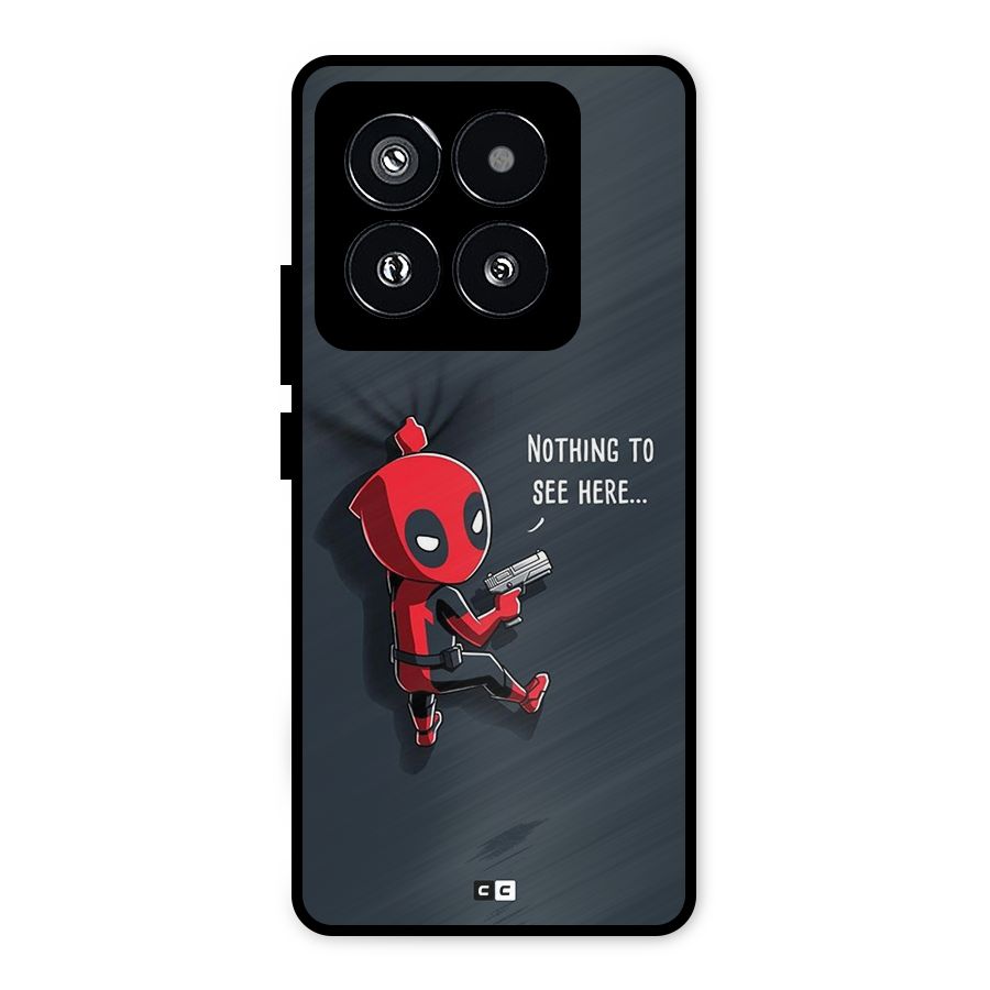 Baby Wade Metal Back Case for Xiaomi 14 Pro