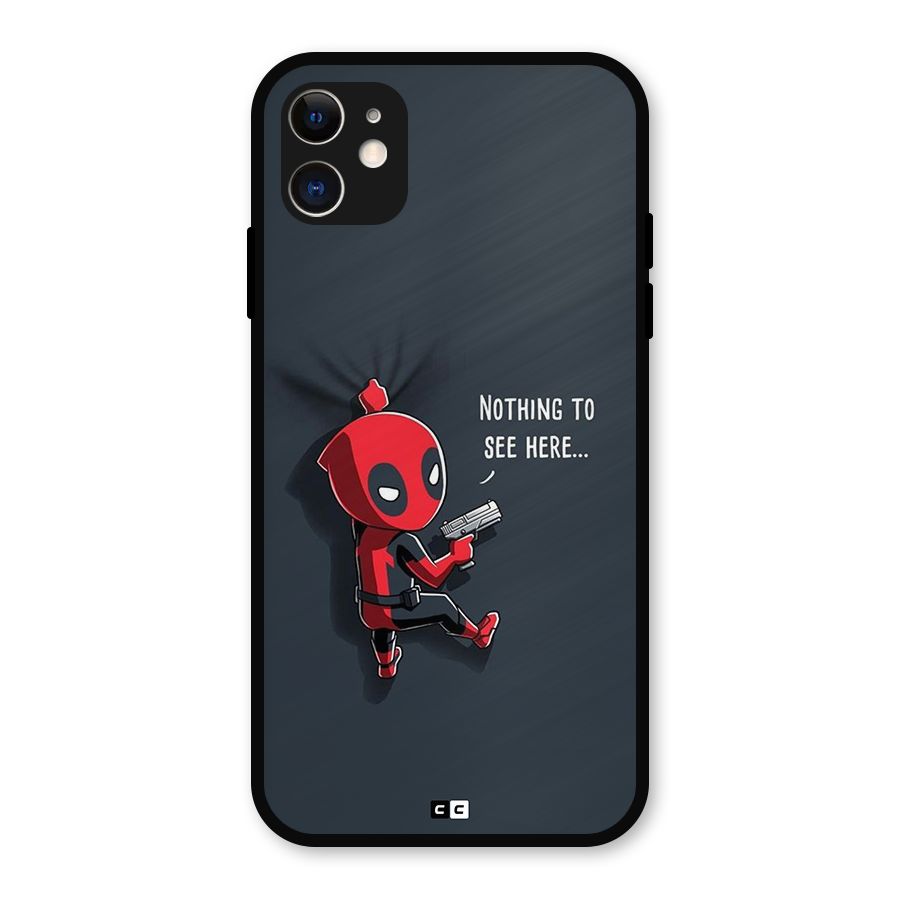 Baby Wade Metal Back Case for iPhone 11