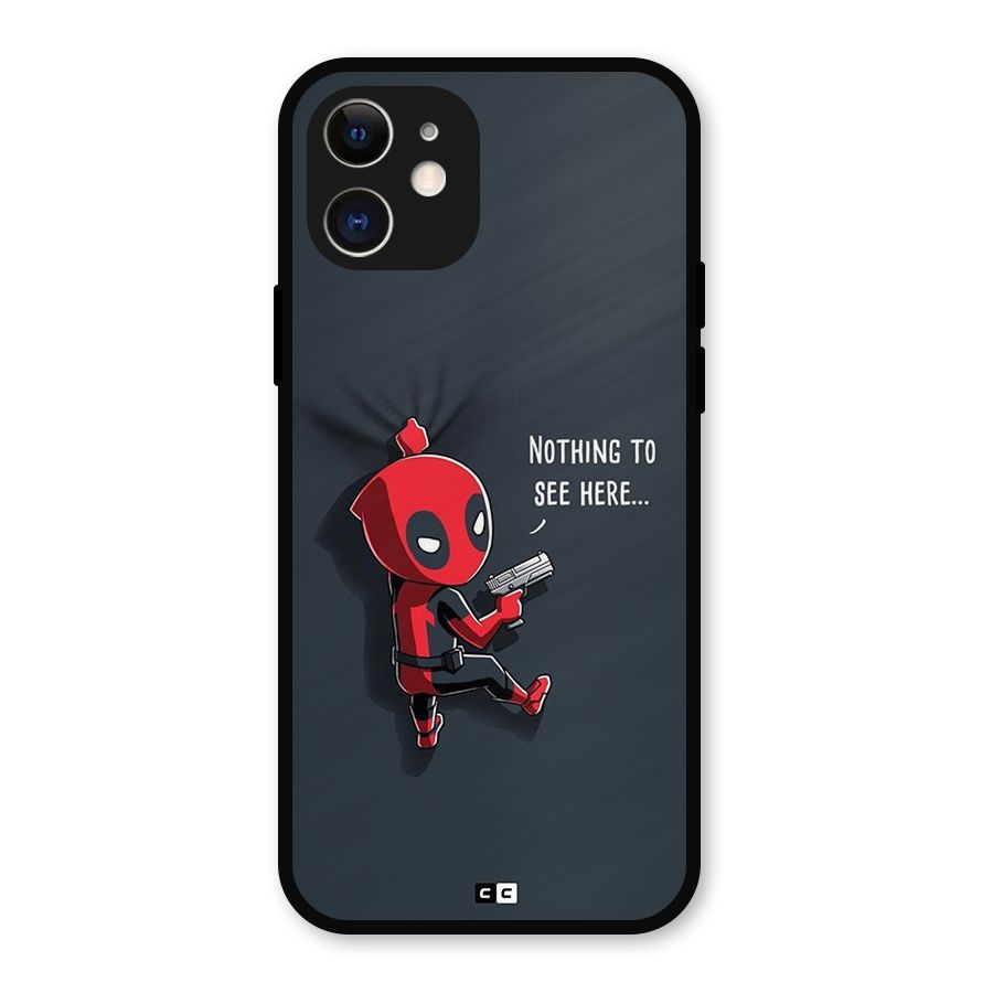 Baby Wade Metal Back Case for iPhone 12