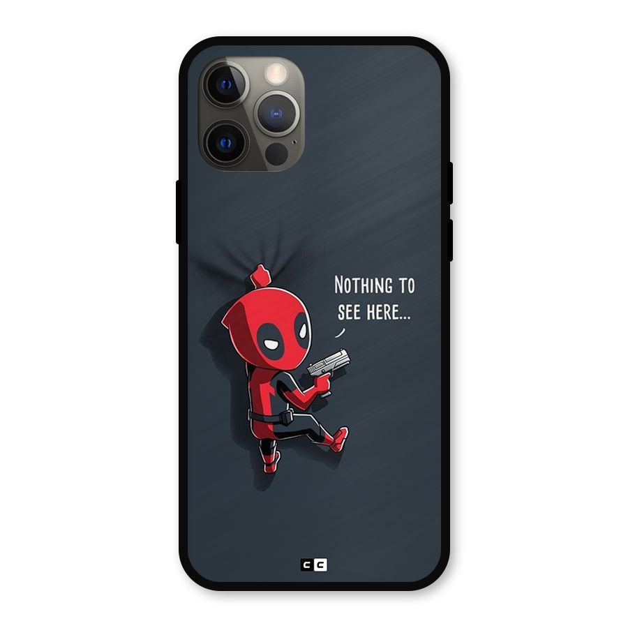 Baby Wade Metal Back Case for iPhone 12 Pro