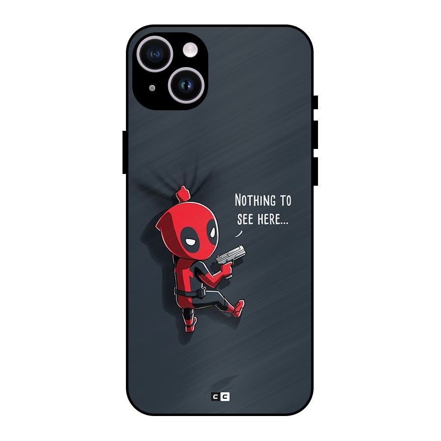 Baby Wade Metal Back Case for iPhone 14 Plus