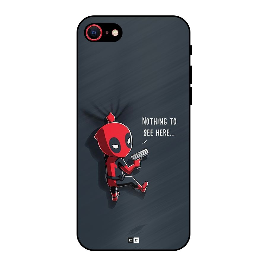 Baby Wade Metal Back Case for iPhone 8