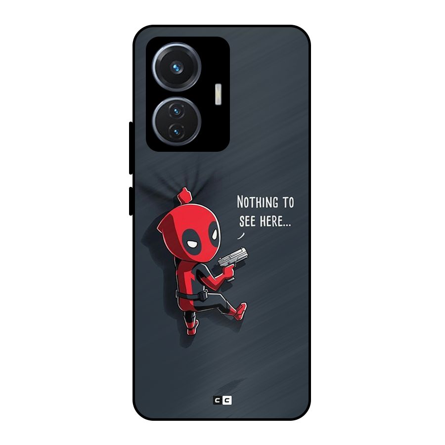 Baby Wade Metal Back Case for iQOO Z6 44W