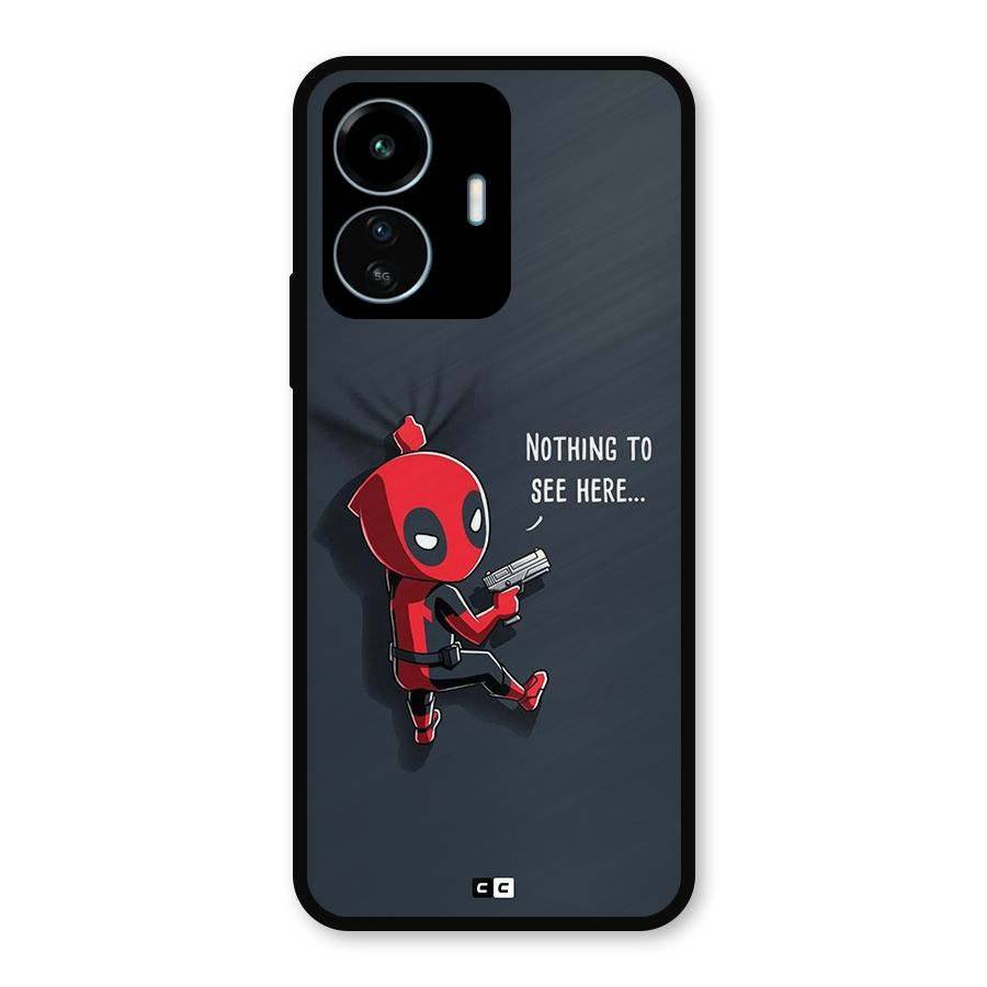 Baby Wade Metal Back Case for vivo iQOO Z6 Lite 5G