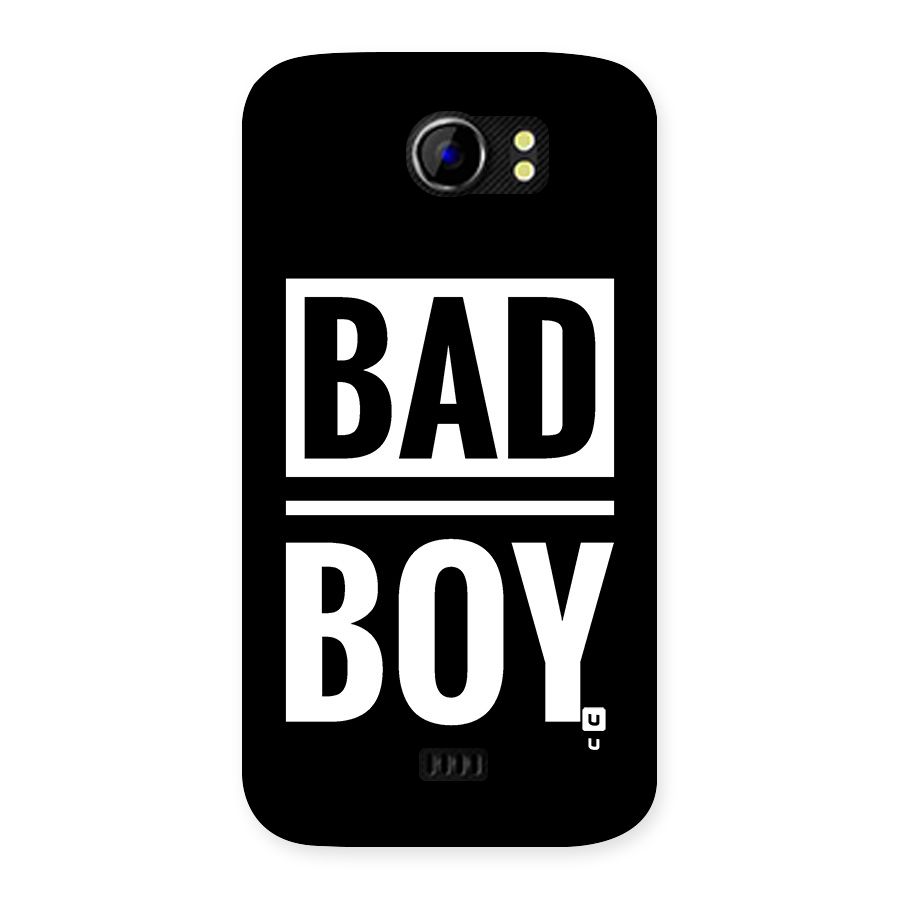 Bad Boy Back Case for Canvas 2 A110