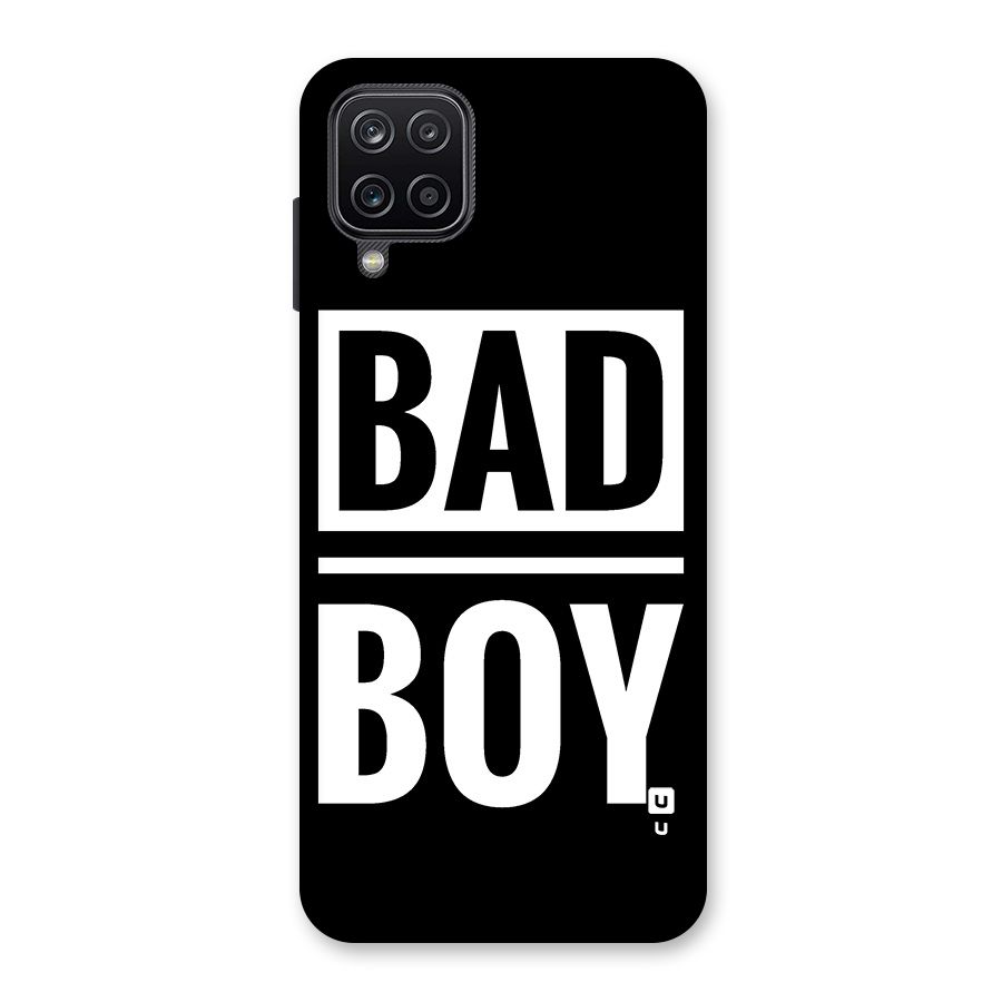 Bad Boy Back Case for Galaxy A12