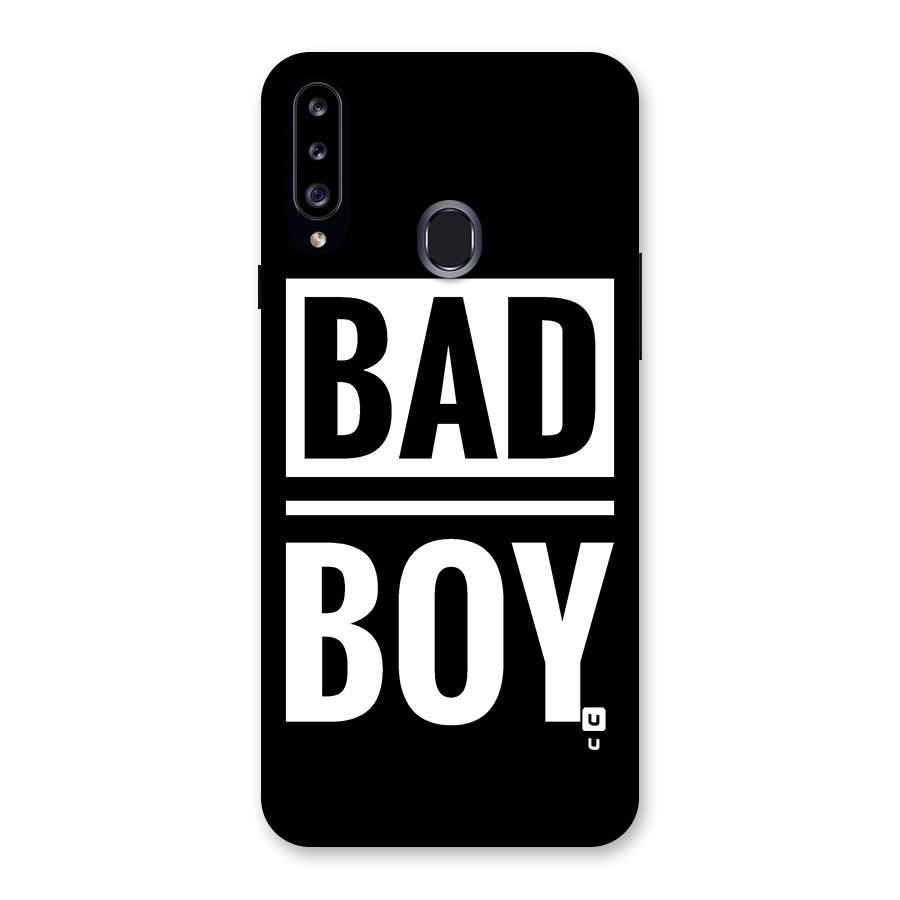 Bad Boy Back Case for Galaxy A20s