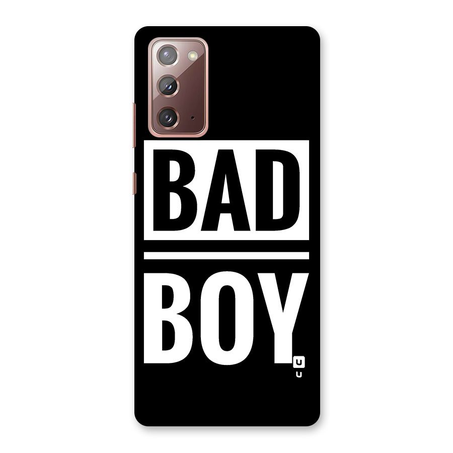 Bad Boy Back Case for Galaxy Note 20