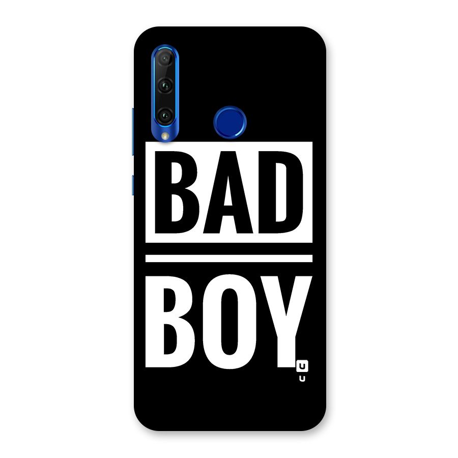 Bad Boy Back Case for Honor 20i